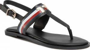 Tommy Hilfiger Corporate Letaher Fat Sandal FW0FW04840