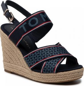 Tommy Hilfiger Webbing High Wedge Sandal FW0FW06355