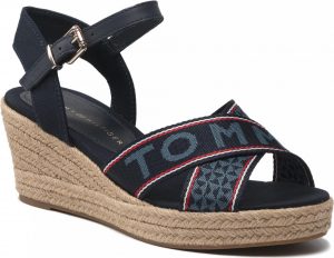 Tommy Hilfiger Tommy Webbing Low Wedge Sandal FW0FW06297