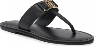 Tommy Hilfiger Th Hardware Leather Flat Mule FW0FW06544