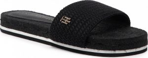 Tommy Hilfiger Th Textured Flat Sandal FW0FW06438