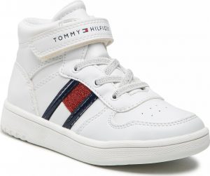 Tommy Hilfiger Higt Top Lace-Up/Velcro Sneaker T3A9-32330-1438 S