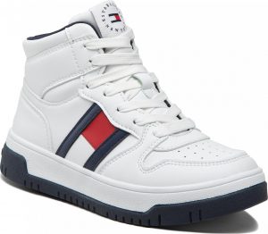 Tommy Hilfiger High Top Lace-Up Sneaker T3B9-32485-1351 M