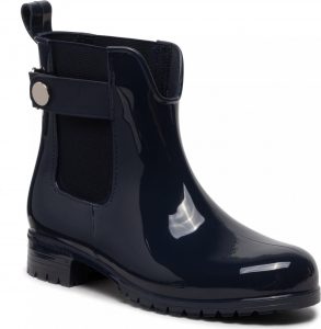 Tommy Hilfiger Ankle Rainboot With Metal Detail FW0FW06777