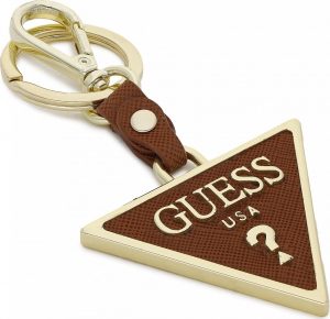 Guess Saffiano Triangle Keyring RW7421 P2201