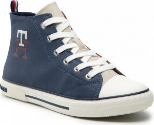 Tommy Hilfiger High Top Lace-Up Sneaker T3X9-32451-1441 S