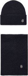 Tommy Hilfiger Gp Th Effortless Scarf & Beanie AW0AW10855