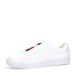 Tommy Hilfiger dámské kožené tenisky – bílé – 40