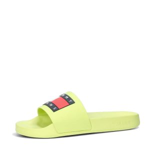 Tommy Hilfiger dámské klasické pantofle – zelené – 36