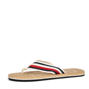 Tommy Hilfiger pánské plážové pantofle – bílé – 42