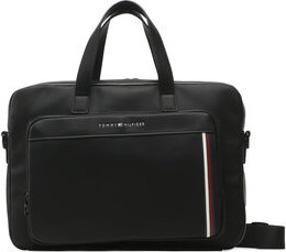 Tommy Hilfiger Th Pique Pu Slim Coputer Bag AM0AM11314