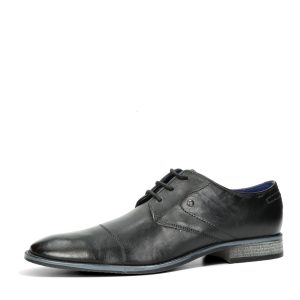 Bugatti pánské kožené společenské boty – černé – 41
